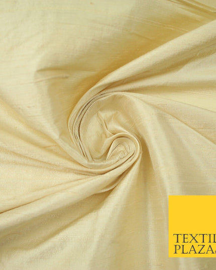 45 COLOURS Luxury 100% PURE Plain Dupion SLUB Textured Raw Silk Handloom Fabric