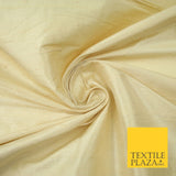 45 COLOURS Luxury 100% PURE Plain Dupion SLUB Textured Raw Silk Handloom Fabric