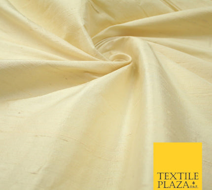 45 COLOURS Luxury 100% PURE Plain Dupion SLUB Textured Raw Silk Handloom Fabric