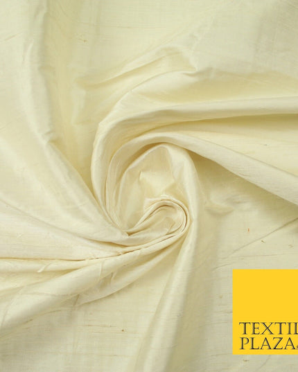 45 COLOURS Luxury 100% PURE Plain Dupion SLUB Textured Raw Silk Handloom Fabric