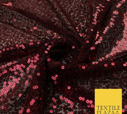 24 COLOURS -Sequin Sparkly Shiny Stretch Fine Mesh Net Tulle Fancy Dress Fabric
