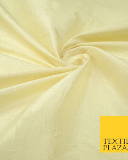 45 COLOURS Luxury 100% PURE Plain Dupion SLUB Textured Raw Silk Handloom Fabric