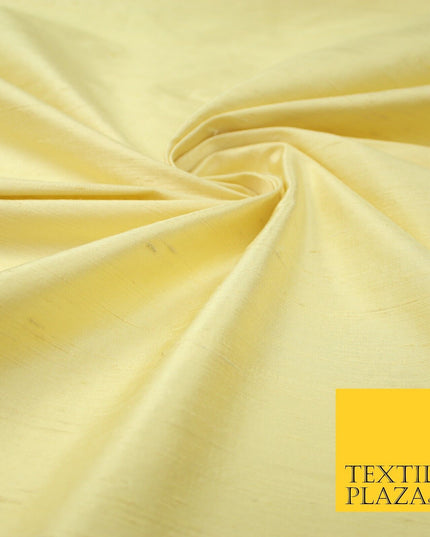 45 COLOURS Luxury 100% PURE Plain Dupion SLUB Textured Raw Silk Handloom Fabric