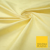 45 COLOURS Luxury 100% PURE Plain Dupion SLUB Textured Raw Silk Handloom Fabric