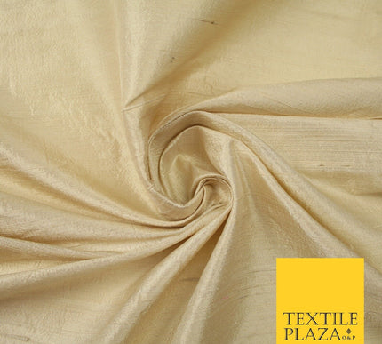 45 COLOURS Luxury 100% PURE Plain Dupion SLUB Textured Raw Silk Handloom Fabric