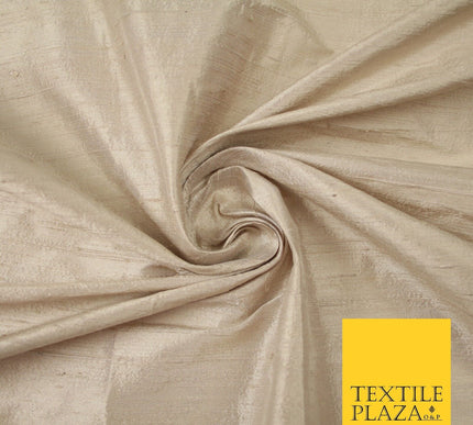 45 COLOURS Luxury 100% PURE Plain Dupion SLUB Textured Raw Silk Handloom Fabric