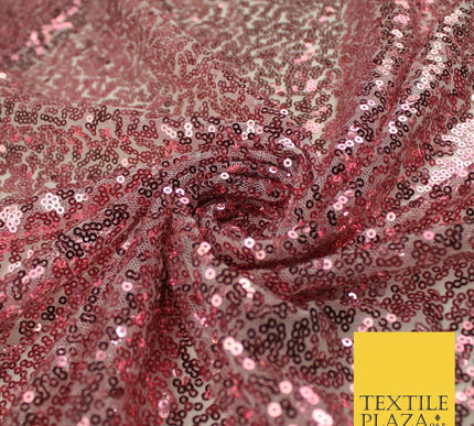 24 COLOURS -Sequin Sparkly Shiny Stretch Fine Mesh Net Tulle Fancy Dress Fabric