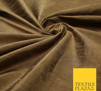 45 COLOURS Luxury 100% PURE Plain Dupion SLUB Textured Raw Silk Handloom Fabric