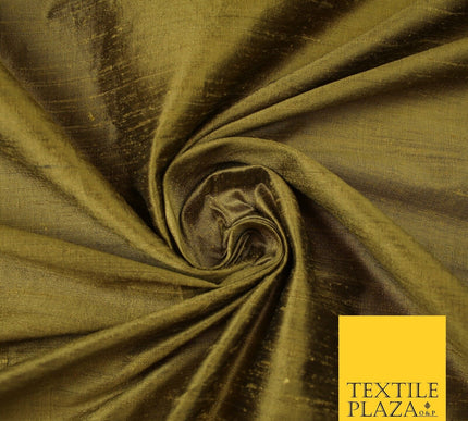 45 COLOURS Luxury 100% PURE Plain Dupion SLUB Textured Raw Silk Handloom Fabric
