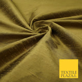 45 COLOURS Luxury 100% PURE Plain Dupion SLUB Textured Raw Silk Handloom Fabric