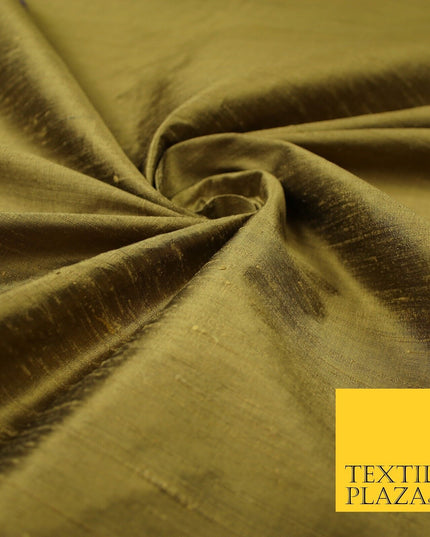 45 COLOURS Luxury 100% PURE Plain Dupion SLUB Textured Raw Silk Handloom Fabric