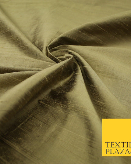 45 COLOURS Luxury 100% PURE Plain Dupion SLUB Textured Raw Silk Handloom Fabric