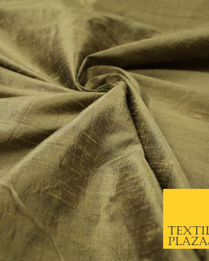 45 COLOURS Luxury 100% PURE Plain Dupion SLUB Textured Raw Silk Handloom Fabric