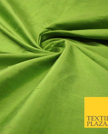 45 COLOURS Luxury 100% PURE Plain Dupion SLUB Textured Raw Silk Handloom Fabric