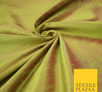45 COLOURS Luxury 100% PURE Plain Dupion SLUB Textured Raw Silk Handloom Fabric