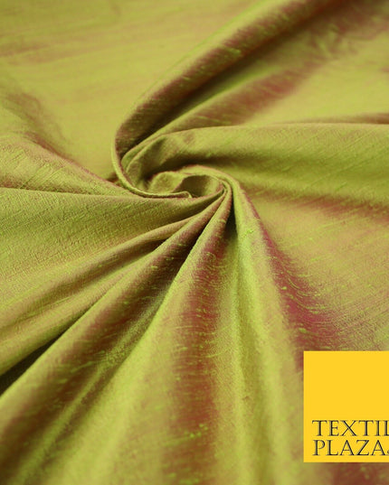 45 COLOURS Luxury 100% PURE Plain Dupion SLUB Textured Raw Silk Handloom Fabric