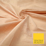45 COLOURS Luxury 100% PURE Plain Dupion SLUB Textured Raw Silk Handloom Fabric