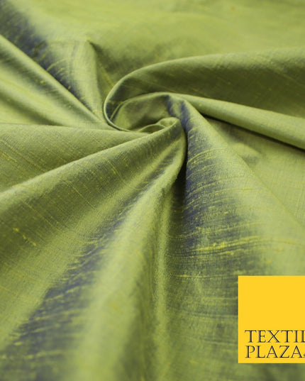 45 COLOURS Luxury 100% PURE Plain Dupion SLUB Textured Raw Silk Handloom Fabric