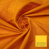 45 COLOURS Luxury 100% PURE Plain Dupion SLUB Textured Raw Silk Handloom Fabric