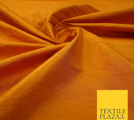 45 COLOURS Luxury 100% PURE Plain Dupion SLUB Textured Raw Silk Handloom Fabric