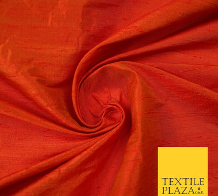 45 COLOURS Luxury 100% PURE Plain Dupion SLUB Textured Raw Silk Handloom Fabric