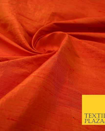45 COLOURS Luxury 100% PURE Plain Dupion SLUB Textured Raw Silk Handloom Fabric