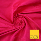 45 COLOURS Luxury 100% PURE Plain Dupion SLUB Textured Raw Silk Handloom Fabric