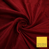 45 COLOURS Luxury 100% PURE Plain Dupion SLUB Textured Raw Silk Handloom Fabric