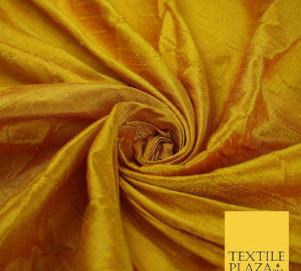 45 COLOURS Luxury 100% PURE Plain Dupion SLUB Textured Raw Silk Handloom Fabric