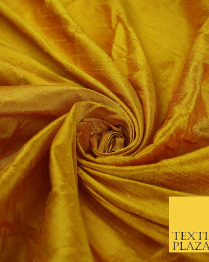 45 COLOURS Luxury 100% PURE Plain Dupion SLUB Textured Raw Silk Handloom Fabric