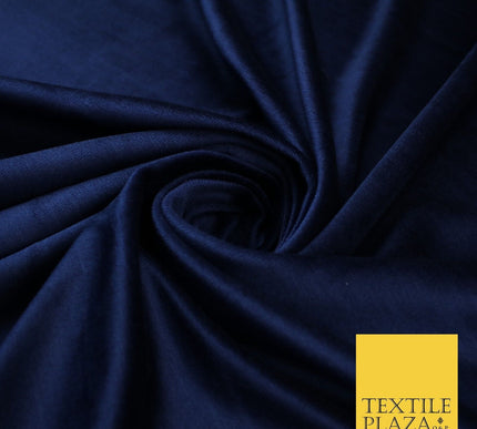 NAVY BLUE Soft Velvet Velour Fabric Stretch Material 72" SUPER WIDE 9406