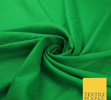 14 COLS Luxury Soft Plain Non-Stretch Spun Rayon Viscose Fabric Dress Drapes 45"