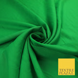 14 COLS Luxury Soft Plain Non-Stretch Spun Rayon Viscose Fabric Dress Drapes 45"