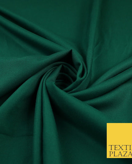 14 COLS Luxury Soft Plain Non-Stretch Spun Rayon Viscose Fabric Dress Drapes 45"