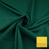 14 COLS Luxury Soft Plain Non-Stretch Spun Rayon Viscose Fabric Dress Drapes 45"