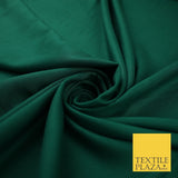 14 COLS Luxury Soft Plain Non-Stretch Spun Rayon Viscose Fabric Dress Drapes 45"