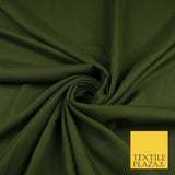 14 COLS Luxury Soft Plain Non-Stretch Spun Rayon Viscose Fabric Dress Drapes 45"