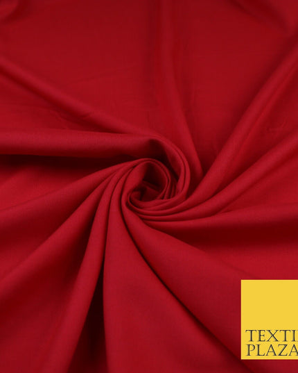 14 COLS Luxury Soft Plain Non-Stretch Spun Rayon Viscose Fabric Dress Drapes 45"