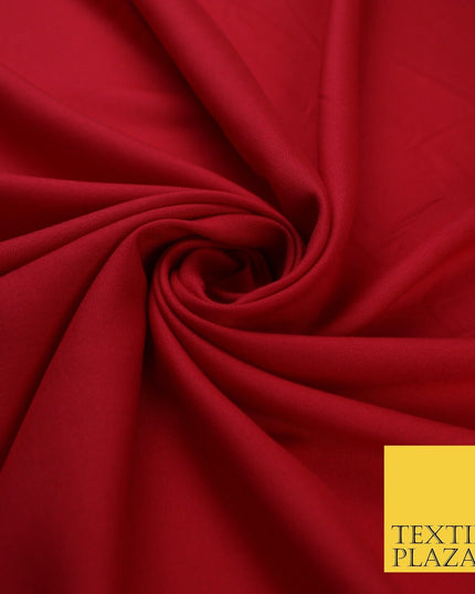 14 COLS Luxury Soft Plain Non-Stretch Spun Rayon Viscose Fabric Dress Drapes 45"