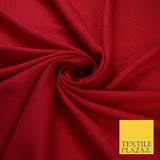 14 COLS Luxury Soft Plain Non-Stretch Spun Rayon Viscose Fabric Dress Drapes 45"