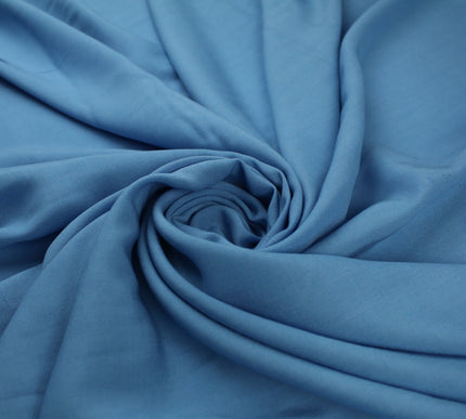 42 COLS Luxury Soft Plain Non-Stretch Spun Rayon Viscose Fabric Dress Drapes 52"