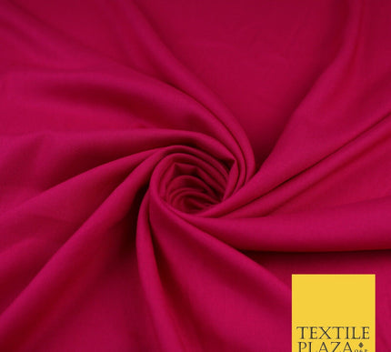 14 COLS Luxury Soft Plain Non-Stretch Spun Rayon Viscose Fabric Dress Drapes 45"