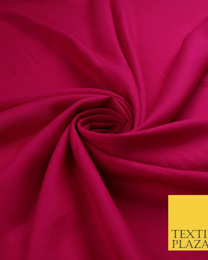 14 COLS Luxury Soft Plain Non-Stretch Spun Rayon Viscose Fabric Dress Drapes 45"