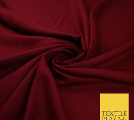 14 COLS Luxury Soft Plain Non-Stretch Spun Rayon Viscose Fabric Dress Drapes 45"