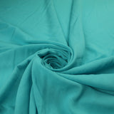 42 COLS Luxury Soft Plain Non-Stretch Spun Rayon Viscose Fabric Dress Drapes 52"
