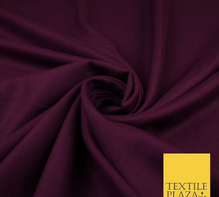 14 COLS Luxury Soft Plain Non-Stretch Spun Rayon Viscose Fabric Dress Drapes 45"