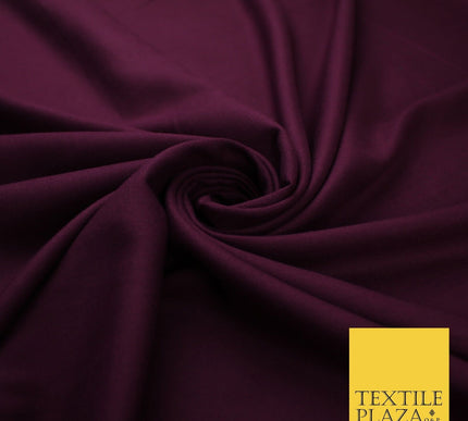14 COLS Luxury Soft Plain Non-Stretch Spun Rayon Viscose Fabric Dress Drapes 45"