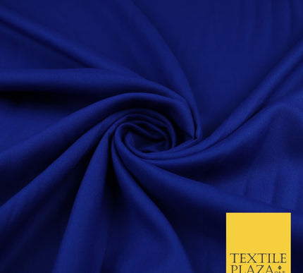 14 COLS Luxury Soft Plain Non-Stretch Spun Rayon Viscose Fabric Dress Drapes 45"