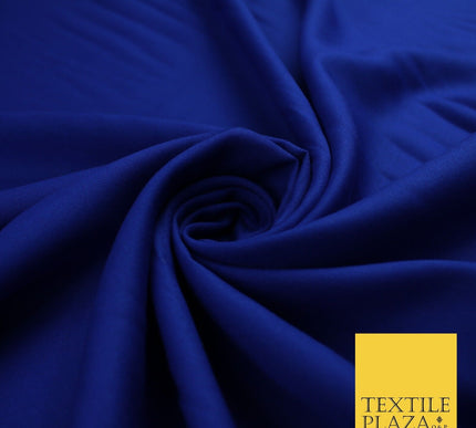 14 COLS Luxury Soft Plain Non-Stretch Spun Rayon Viscose Fabric Dress Drapes 45"