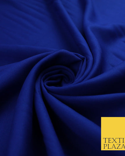 14 COLS Luxury Soft Plain Non-Stretch Spun Rayon Viscose Fabric Dress Drapes 45"